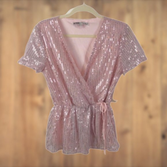 GYPSIES & MOONDUST TOP METALLIC DESIGN - Picture 2 of 7